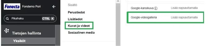 Fonecta Connect GBP lisätiedot